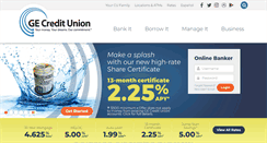 Desktop Screenshot of mygecreditunion.com